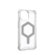 Coque Plyo MagSafe pour iPhone 15/14 - Ice/Argent