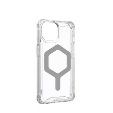 Coque Plyo MagSafe iPhone 15 Plus - Ice/Argent