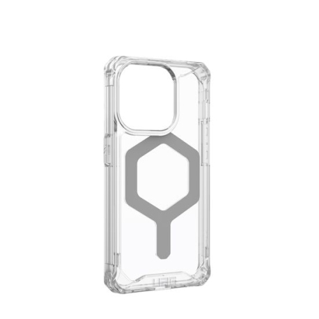 Coque Plyo Magsafe iPhone 15 Pro - Ice/Argent