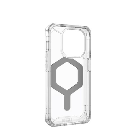 Coque Plyo Magsafe iPhone 15 Pro - Ice/Argent