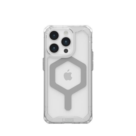 Coque Plyo Magsafe iPhone 15 Pro - Ice/Argent