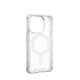 UAG Plyo MagSafe iPhone 15 Pro Case - Ice/White