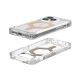 Plyo Magsafe iPhone 15 Pro Case by UAG - Ice & Gold