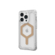 Plyo Magsafe iPhone 15 Pro Case by UAG - Ice & Gold