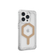 Plyo Magsafe iPhone 15 Pro Case by UAG - Ice & Gold