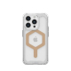 Plyo Magsafe iPhone 15 Pro Case by UAG - Ice & Gold