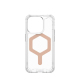 Coque Plyo MagSafe iPhone 15 Pro Ice/Rose Gold