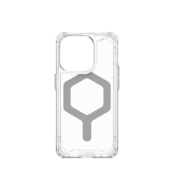 Coque Plyo MagSafe iPhone 15 Pro Max - Ice/Argent