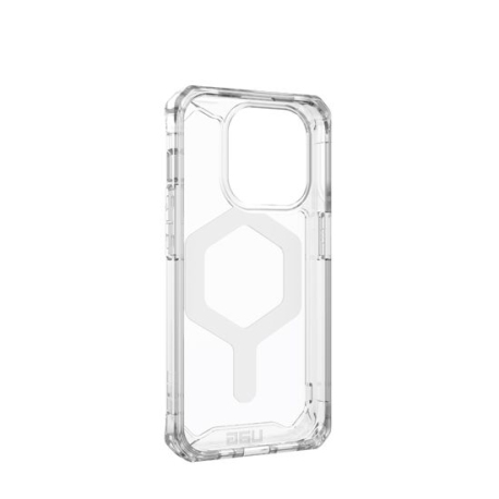 Coque Plyo MagSafe pour iPhone 15 Pro Max - Ice/Blanc