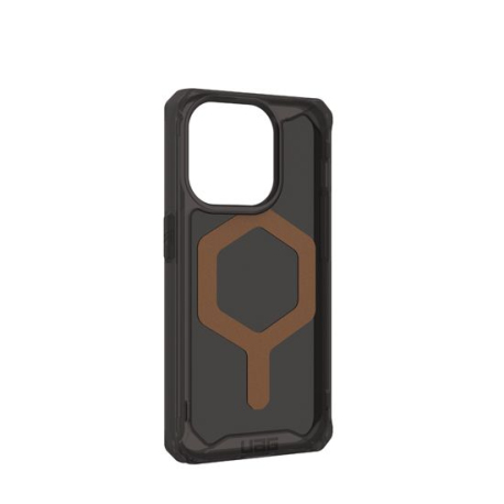 Coque Plyo MagSafe iPhone 15 Pro - Noir/Bronze