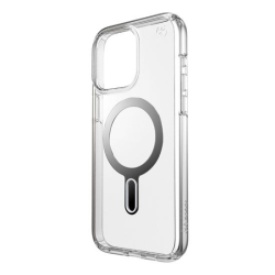 Speck Presidio Click-Lock iPhone 15 Pro Max Clear/Silver Case