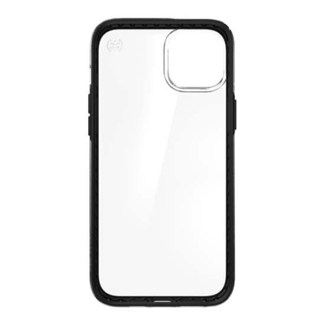 Coque Presidio Perfect Clear Geo iPhone 14 Plus/15 Plus, Noir