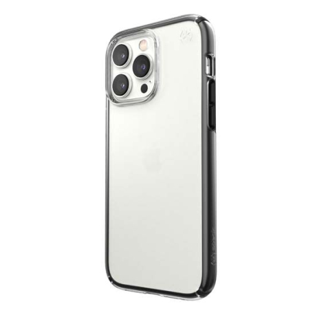 Presidio Perfect Clear Geo iPhone 14 Pro Max Case - Black