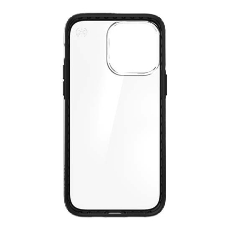 Presidio Perfect Clear Geo iPhone 14 Pro Max Case - Black