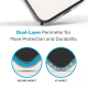 Coque Presidio Perfect Clear Geo MagSafe iPhone 14 Plus/15 Plus Noir