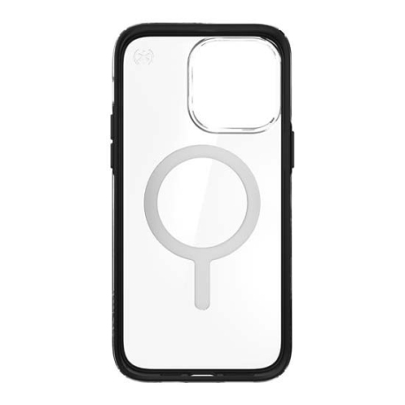 Coque Presidio Perfect Clear Geo MagSafe pour iPhone 14 Pro Max - Noir