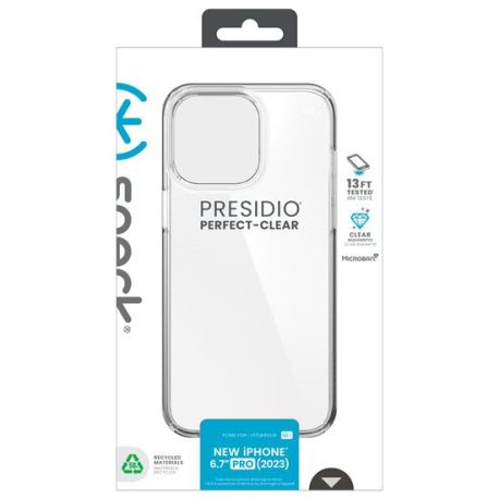 Coque Presidio Perfect-Clear pour iPhone 15 Pro Max