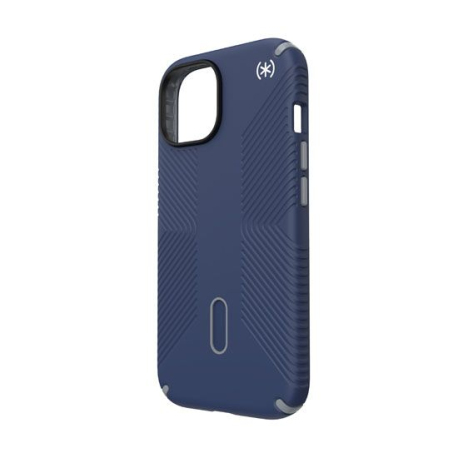 Coque Presidio2 Grip ClickLock Bleu/Gris pour iPhone 15/14/13