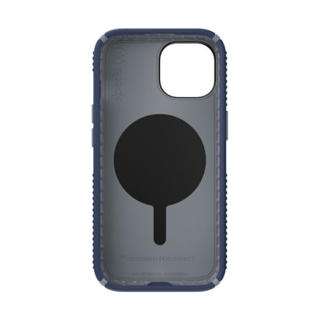 Presidio2 Grip ClickLock Blue/Gray iPhone Case 15/14/13