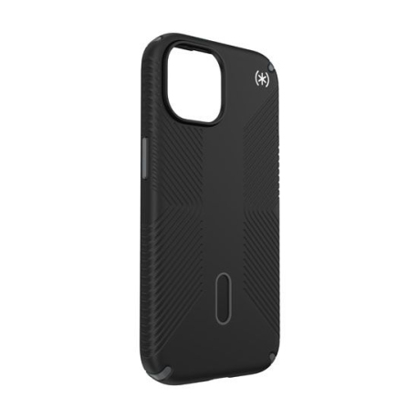 Presidio2 Grip Click-Lock Black/Grey iPhone Case