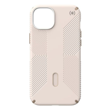 Presidio2 Grip Click-Lock for iPhone 15/14 Plus - Beige/Gold