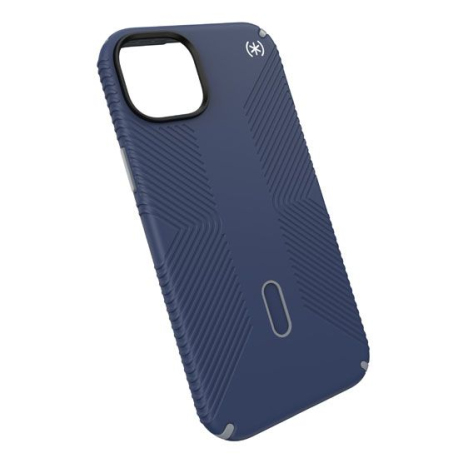 Presidio2 Grip Click-Lock iPhone 15 Plus/14 Plus Case - Blue/Gray