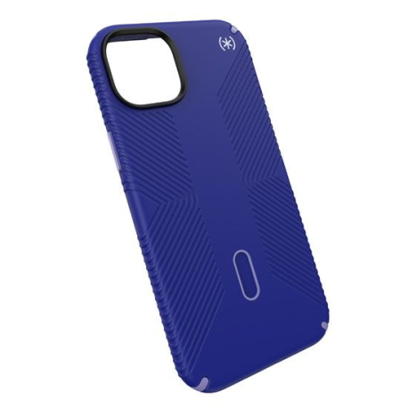 Coque Presidio2 Grip Click-Lock pour iPhone 15 Plus/14 Plus - Bleu du Futur/Violet