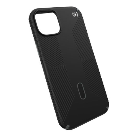 Presidio2 Grip Click-Lock for iPhone 15 Plus/14 Plus - Black/Gray