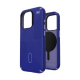 Coque Presidio2 Grip Click-Lock pour iPhone 15 Pro - Bleu/Violet Futur