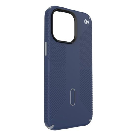 Presidio2 Grip Click-Lock Coque iPhone 15 Pro Max Bleu/Gris