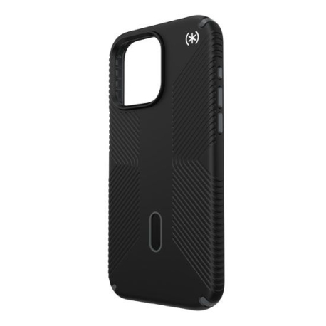 Presidio2 Grip Click-Lock Case for iPhone 15 Pro Max - Black/Gray