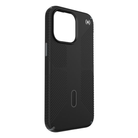 Presidio2 Grip Click-Lock Case for iPhone 15 Pro Max - Black/Gray