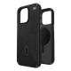 Presidio2 Grip Click-Lock Case for iPhone 15 Pro Max - Black/Gray