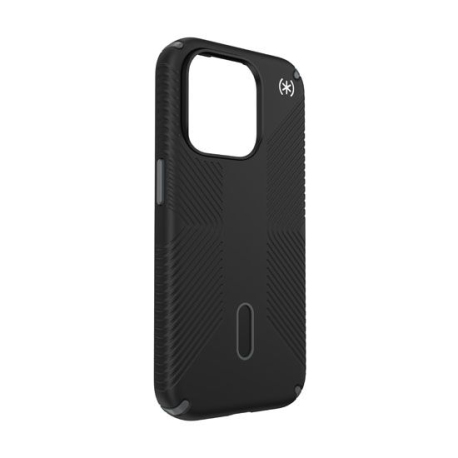 Presidio2 Grip Click-Lock iPhone 15 Pro Noir/Gris