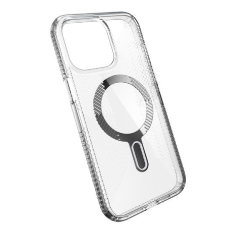 Presidio2 Grip Perfect-Clear Click-Lock Coque pour iPhone 15 Pro Max