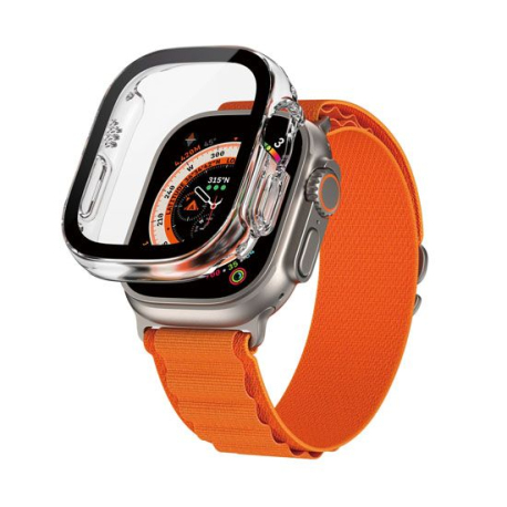 Protecteur d'écran Full Body avec D3O pour Apple Watch 49mm - Transparent