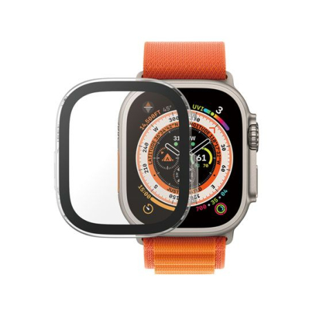 Protecteur d'écran Full Body avec D3O pour Apple Watch 49mm - Transparent