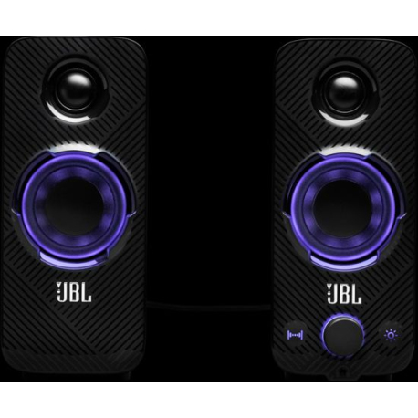 Experience Epic Gaming Sound with JBL Quantum Duo Noir PC Speakers