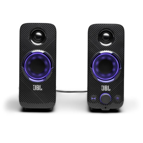 Experience Epic Gaming Sound with JBL Quantum Duo Noir PC Speakers