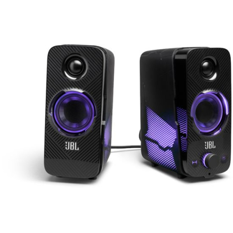 Experience Epic Gaming Sound with JBL Quantum Duo Noir PC Speakers