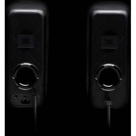 Experience Epic Gaming Sound with JBL Quantum Duo Noir PC Speakers