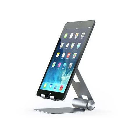 R1 Aluminum Hinge Holder Foldable Stand Space Gray