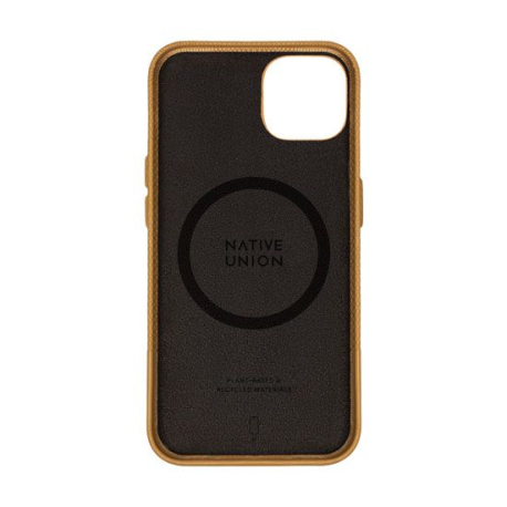 Eco-Friendly iPhone 15 Case with Built-in Magnets - (RE)CLASSIC iPhone 15 Kraft