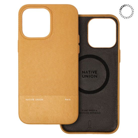 (RE)CLASSIC iPhone 15 Pro Max Kraft - Coque Arrière Végétale