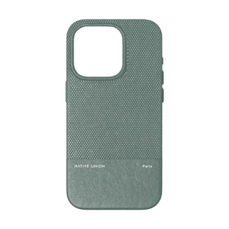 Coque (RE)CLASSIC iPhone 15 Pro Vert à Base de Plantes