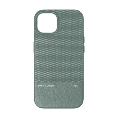 (RE)CLASSIC iPhone 15 Vert : Coque Éco-responsable