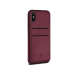 Relaxed Leather iPhone X/XS Case - Bordeaux