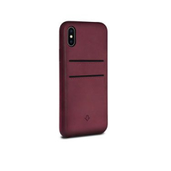 Coque RelaxedLeather iPhone X/XS - Bordeaux