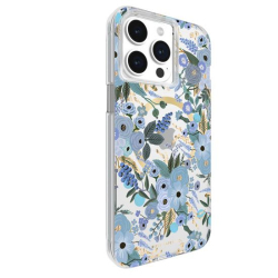 Rifle Paper Garden Party MagSafe Case for iPhone 15 Pro Max in Blue