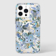 Rifle Paper Garden Party MagSafe Case for iPhone 15 Pro Max in Blue